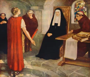 Caedmon före Saint Hilda, 1912