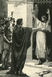 Caesar besitter skatten i Saturnus tempel, 1890.