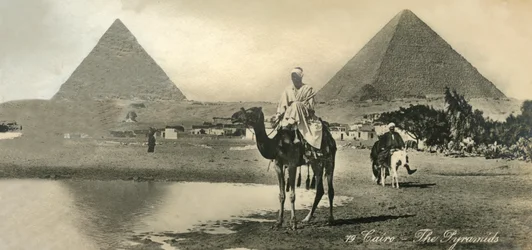 Kairo: Pyramiderna, c1918-c1939.