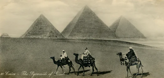 Kairo: Pyramiderna i Gizeh, c1918-c1939.