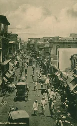 Calcutta. Burra Bazaar, 1910.