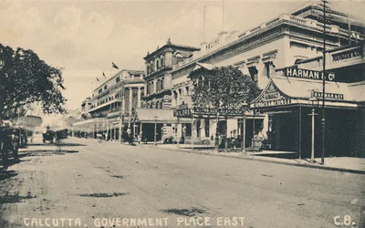 Calcutta. Government Place East, c1920.