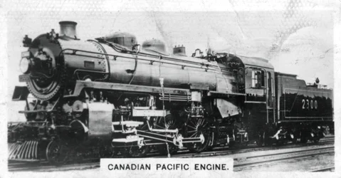 Kanadensisk Pacific passagerarmotor, Kanada, c1920-talet