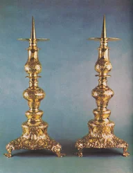 Ljusstakar, ca 1662, 1953