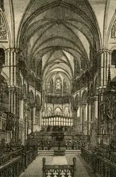 Canterbury Cathedral - The Choir, 1898.