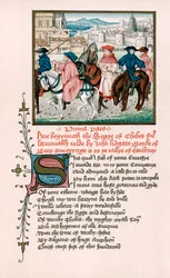 Canterbury pilgrimer, c1420 1800-talet