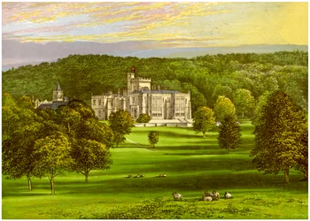 Capernwray, Lancashire, hem för familjen Marton, c1880