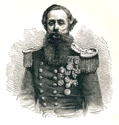 Kapten Cowper Phipps Coles, 1819-1870, engelsk sjökapten och uppfinnare, 1893