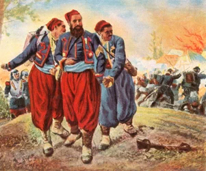 Fångna turkar i Woerth, 6 augusti 1870, 1936.