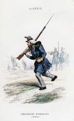 Carabiners, franska armén i Algeriet