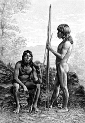 Caraya Indians, Sydamerika, 1895