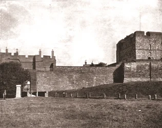 Carlisle Castle, Cumbria, 1894.