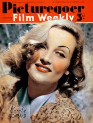 Carole Lombard 1908-1942, amerikansk skådespelerska, 1940