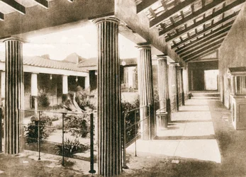 Gyllene amorinernas hus, Pompeji, Italien, ca 1900-talet
