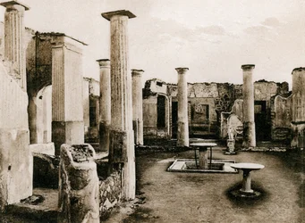Marco Olconios hus, Pompeji, Italien, ca 1900-talet