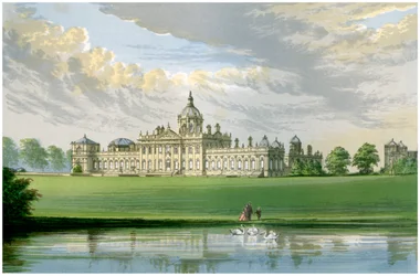 Castle Howard, Yorkshire, hem för Earl of Carlisle, c1880