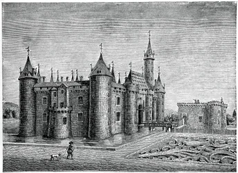 Marcoussis slott, nära Rambouillet, c1600-talet, 1870