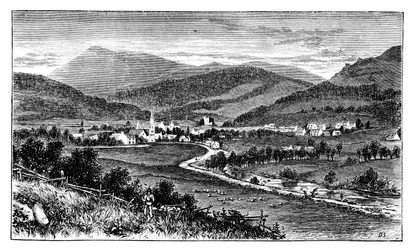 Castleton of Braemar, Skottland, c1888