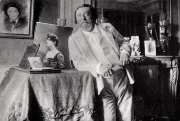 Catulle Mendes, fransk poet och bokstäver, 1906