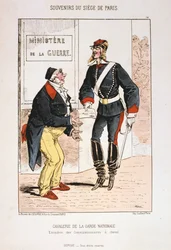 Nationalgardets kavalleri, belägringen av Paris, 1870-1871