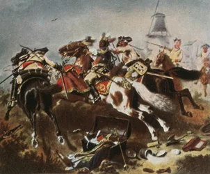 Kavalleriets engagemang i Rossbach, 5 november 1757, 1936.