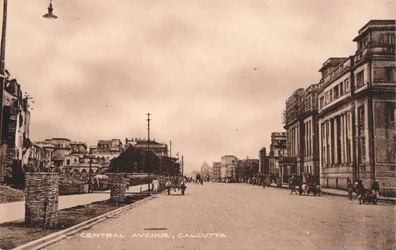 Central Avenue, Calcutta, c1900