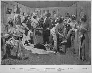 Dessa damer har roligt, 1900