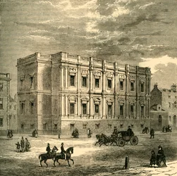Chapel Royal, Whitehall, Exteriör, 1881.
