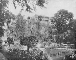 Chapultepec, Mexiko, c1897.