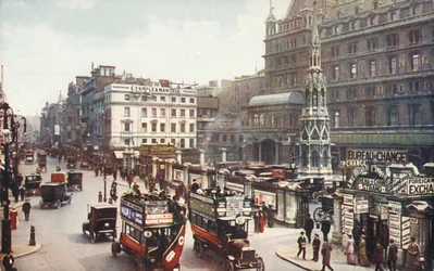 Charing Cross and the Strand, London, c1910.