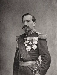 Charles Denis Bourbaki, fransk soldat och general, 1868
