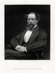 Charles Dickens, engelsk författare och journalist, 1876