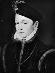 Karl IX 1550-1574, kung av Frankrike.
