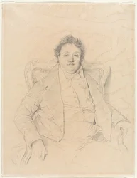 Charles Thévenin, efter Ingres, 1800-tal.