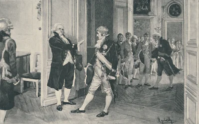 Charles och Ferdinand i Bayonne, 1808, 1896