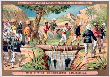 Charles le Myre de Vilers, bosatt general på Madagaskar, 1800-talet