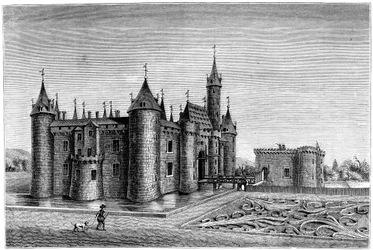 Chateau de Marcoussis, Paris, Frankrike, 1600-talet 1849
