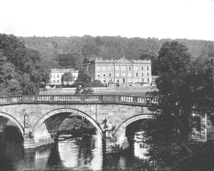 Chatsworth House, Derbyshire, 1894.