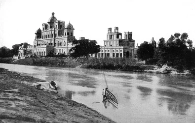Chattar Manzil Palace, Lucknow, Indien, 1900-talet