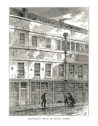 Chattertons hus på Brooke Street, 1878