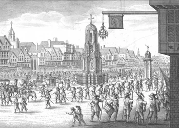 Cheapside, Cross and Conduit, 1638, 1809.