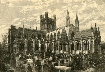 Chester Cathedral, 1898.