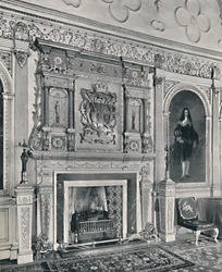 Skorstensstycke vid Audley End, 1927