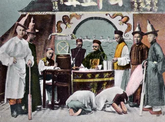 Kinesiska domstolen, kantonen, Kina, tidigt 1900-tal