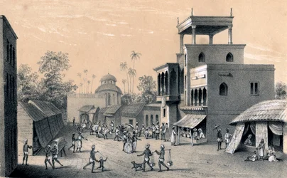 Chittapore road, Calcutta, 1847