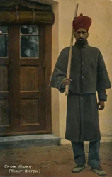 Chow Kidar Night Watch, c1910.