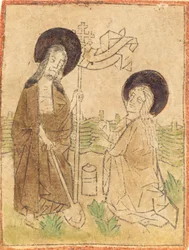 Kristus visar sig för Maria Magdalena, 14601470.
