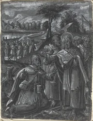 Kristus disputerar med läkarna [recto], c. 1600.