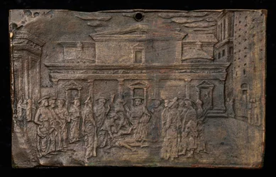 Kristus helar den besatta pojken, ca. 14501460.
