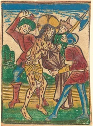 Kristus avskalad, ca. 1490.